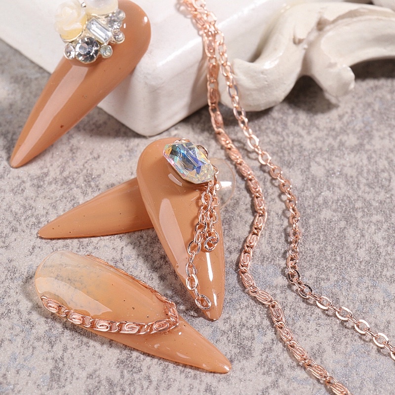 Khay xích 6 mẫu trang trí móng