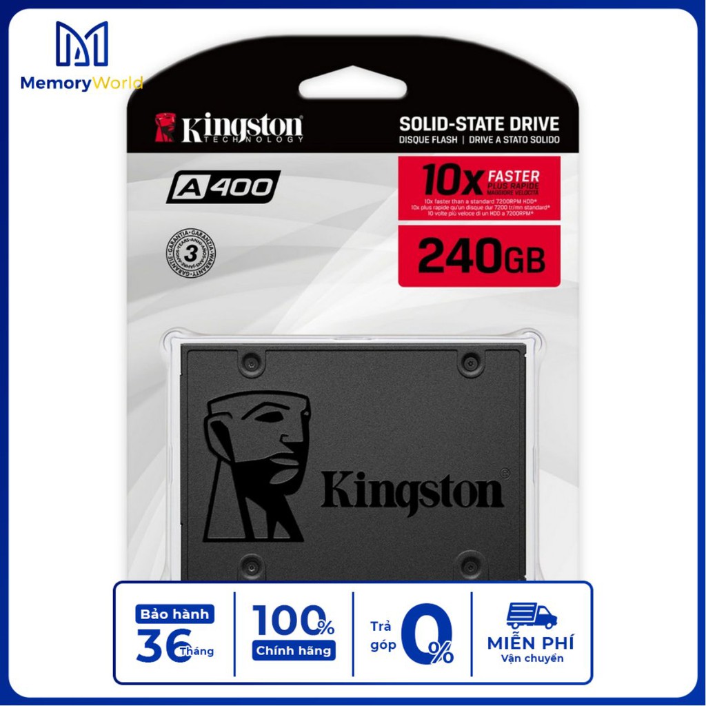 SSD Kingston A400 240Gb Hàng Chính Hãng - YourMemoryWorld | BigBuy360 - bigbuy360.vn