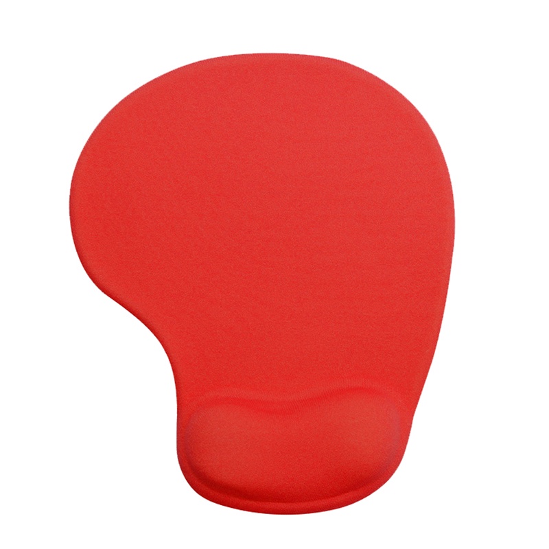Tấm lót chuột máy tính màu trơn có đệm chăm sóc cổ tay thoải mái