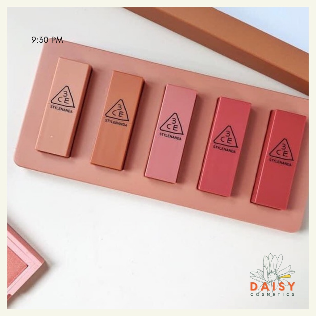 Set son thỏi Mini 3CE Mood Recipe Lip Color Mini Kit No.2 | Set son thỏi 3CE Mini Kit 2