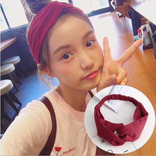 Băng đô turban 1 mầu(TB07).