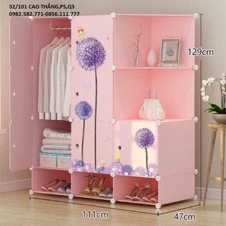 TỦ NHỰA LẮP GHÉP 9 Ô ( GỒM 2 KỆ GÓC ) + 3 Ô ĐỰNG GIÀY ĐỂ ĐỒ ĐA NĂNG THÔNG MINH SÂU 47CM GIÁ RẺ