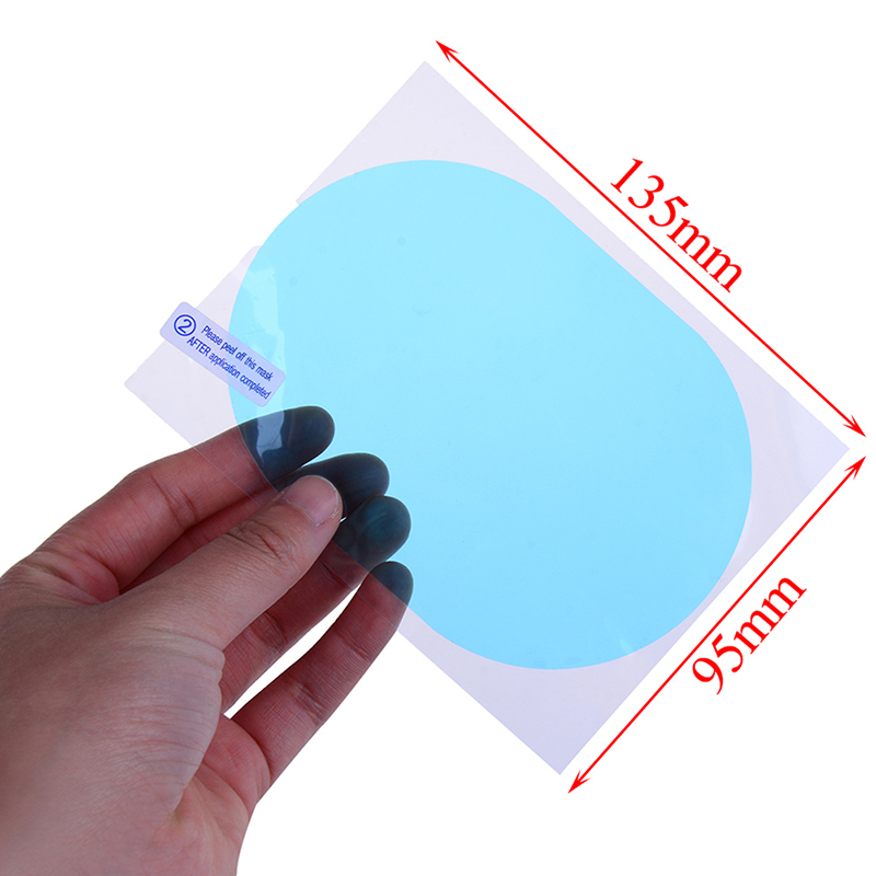 Set 2 miếng dán kính chiếu hậu ô tô chống sương mù và nước mưa