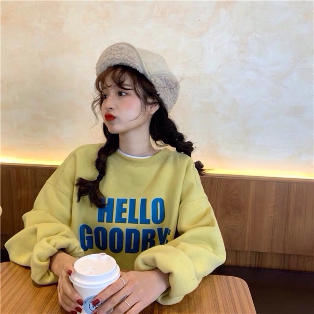 SẴN/ ORDER Áo nỉ, Sweater 2 vạt ulzzang - nhiều mẫu