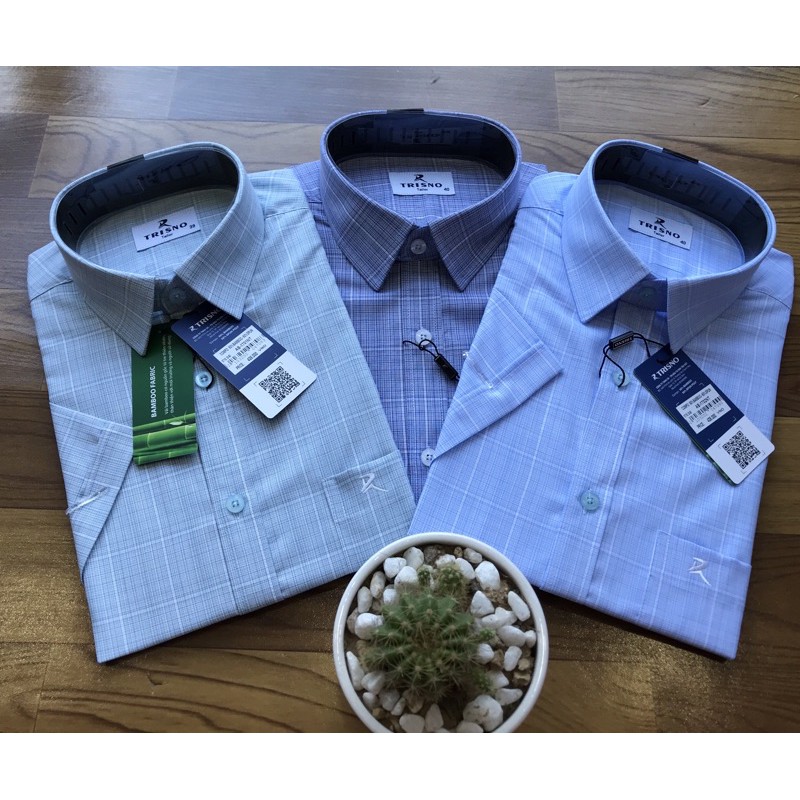 Hàng shop xịn xò - Somi ngắn tay lai bằng vải tre cống nhăn