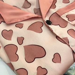 Set đồ pyjama bé gái, chất lụa Hàn, thu đông