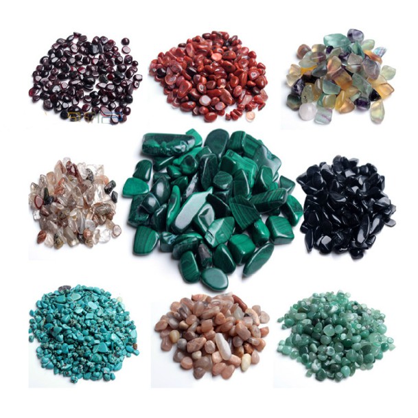 Đá Vụn Thanh Tẩy Không Lỗ Obsidian