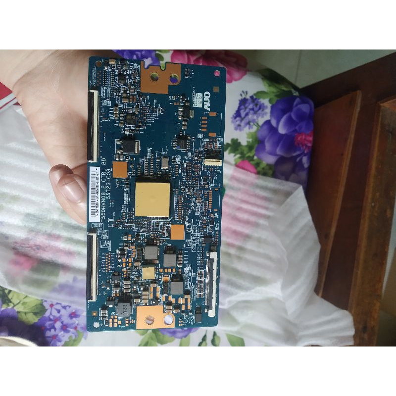 bo Tcon lai Tivi sony 43W800c thay thế cho bo bị sọc hình