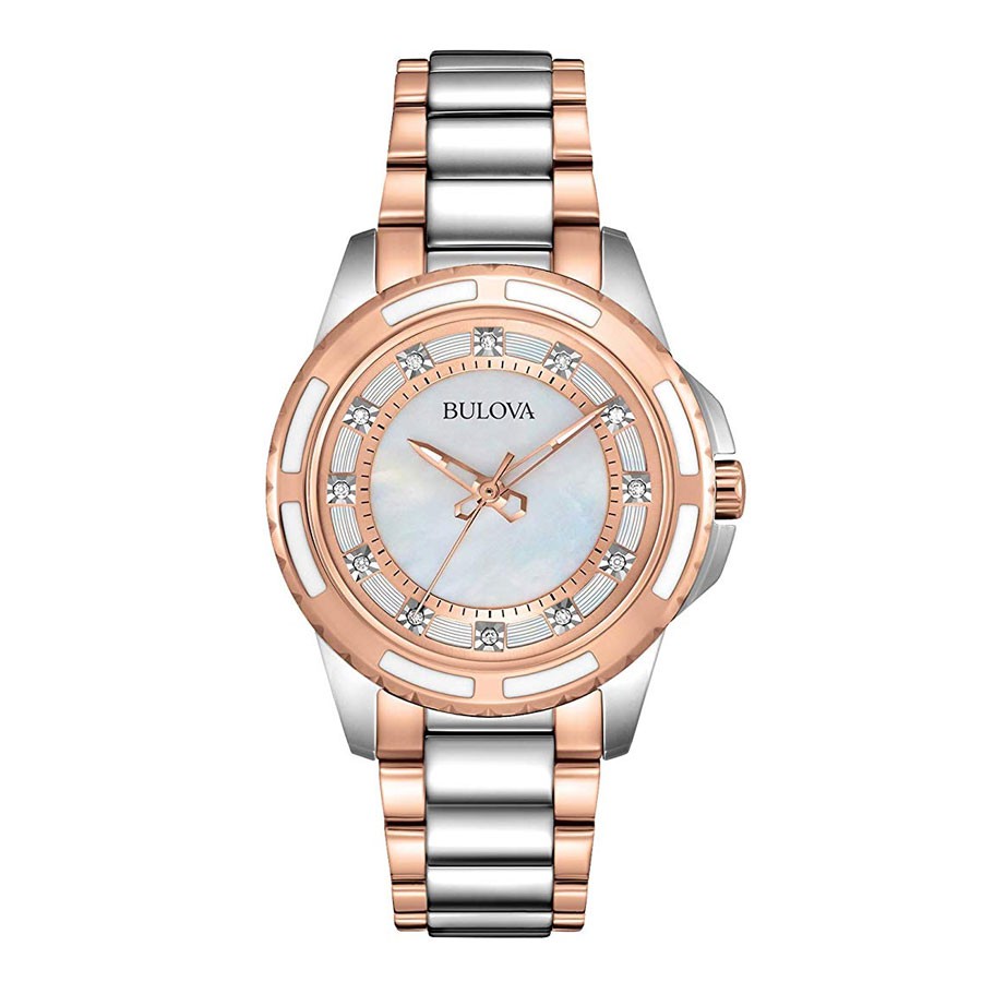 Đồng hồ nữ Bulova 98P134 - dây kim loại