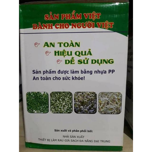 Thiết bị làm rau giá sạch đa năng