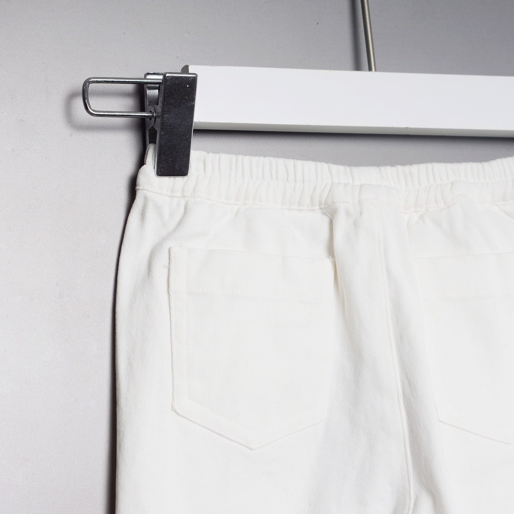 Quần short khaki bé gái SAYME quần đùi cộc cạp chun co giãn GCSR0015-16