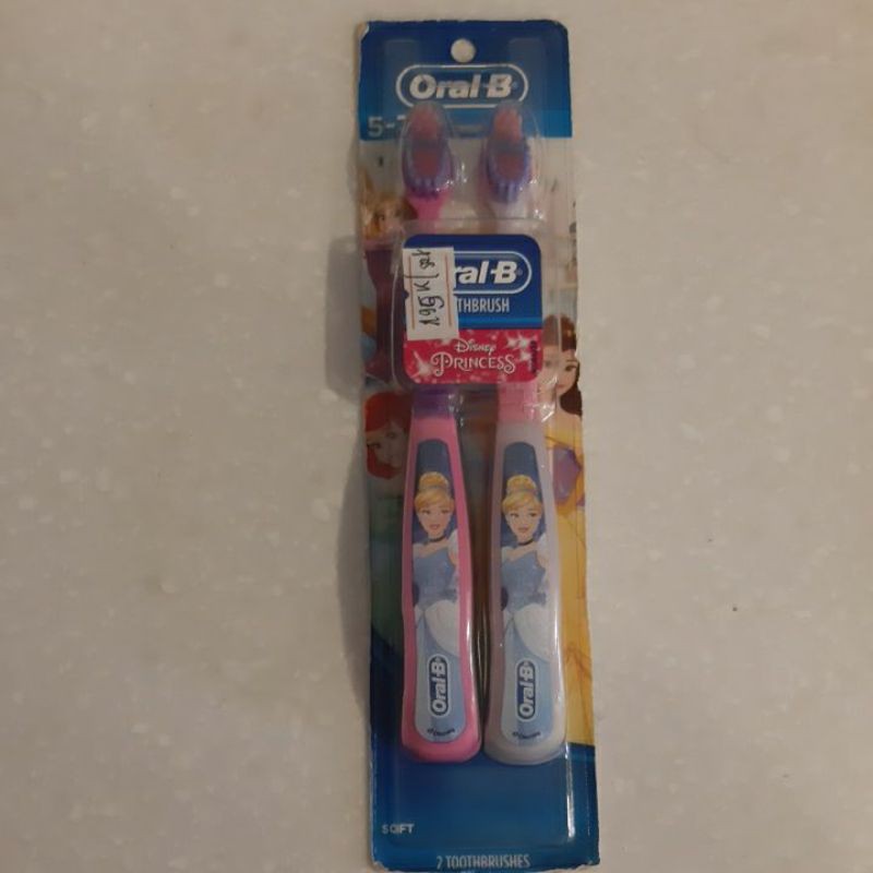 BÀN CHẢI MỀM BÉ Oral-B Kid's Manual Toothbrush featuring Disney's Princess Characters - CHO BÉ 5 -7 TUỔI