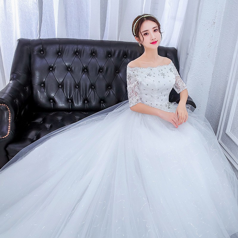 Váy đầm CAO CẤP S-8XL phù dâu cưới hỏi dự tiệc bigsize_wedding dress_event dress LT1273