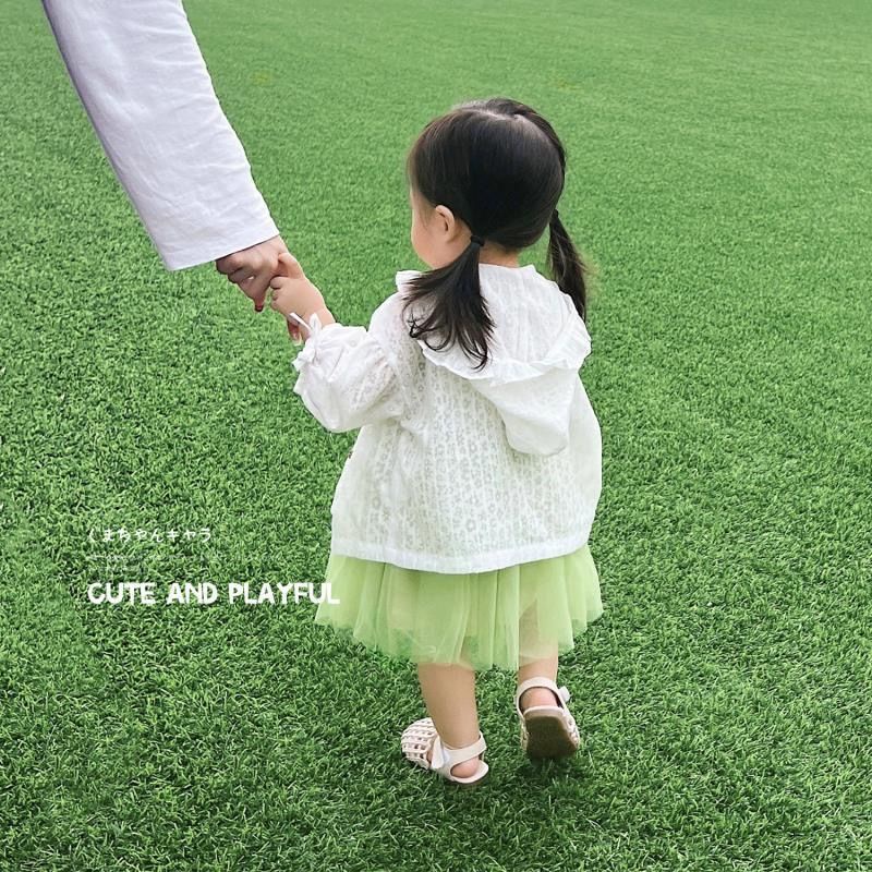 Áo Khoác Chống Nắng Tay Dài Phong Cách Phương Tây Thời Trang Mùa Hè Hàng Mới 2022 Dành Cho Bé Gái