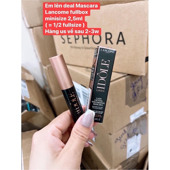 Mascara Lancome Idole mini 2,5ml fullbox