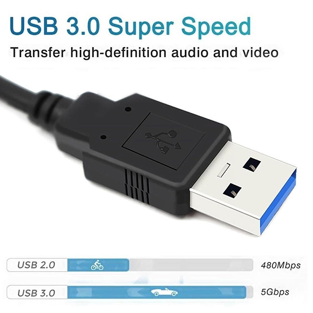 Thẻ ghi video HDMI 1080p USB 3.0 60pfs Game Capture Card ghi âm HD Grabber để phát trực tiếp