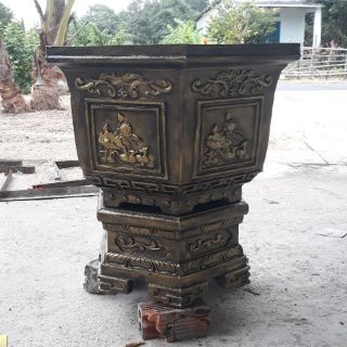 Khuôn đúc chậu cảnh lục giac 60-45.