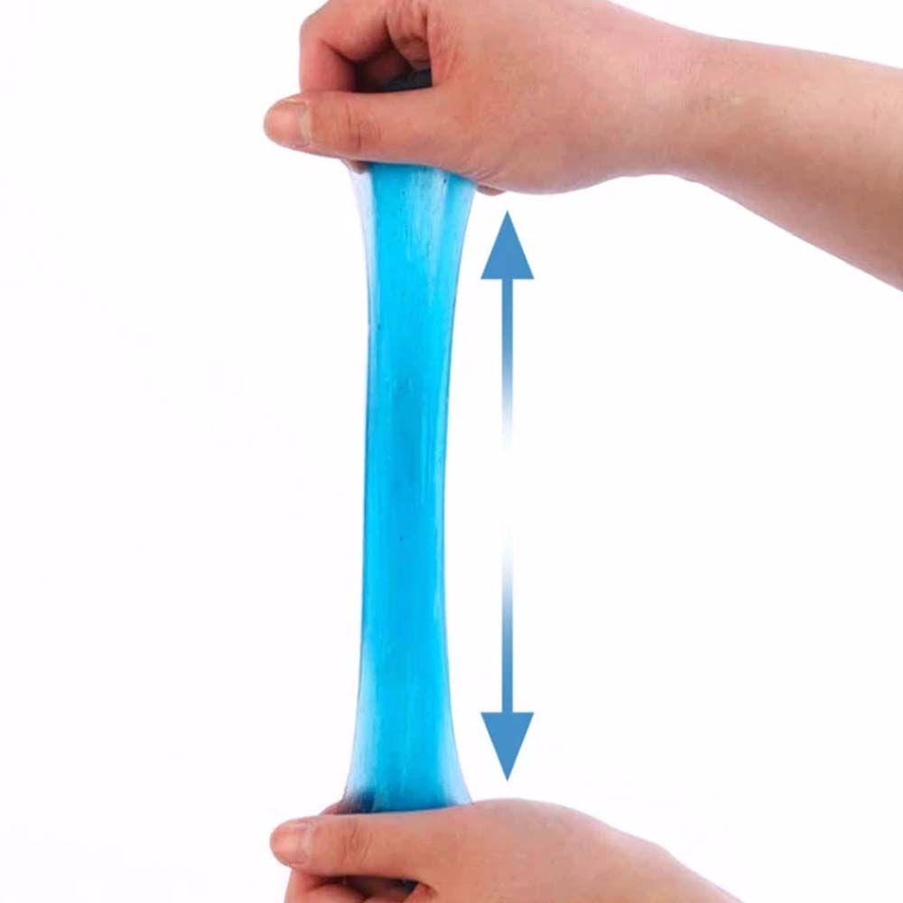 Keo nhờn vệ sinh hút bụt bàn phím/ nội thất xe hơi/ nhà cửa màu xanh dương 70g