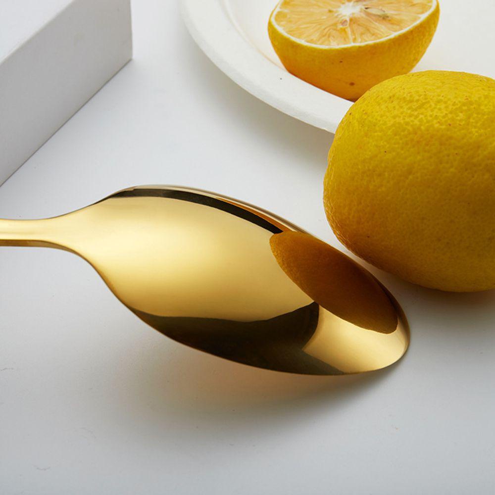 Bộ 5 Dụng Cụ Bàn Ăn Bằng Thép Không Gỉ Đầy Đủ Kích Thước