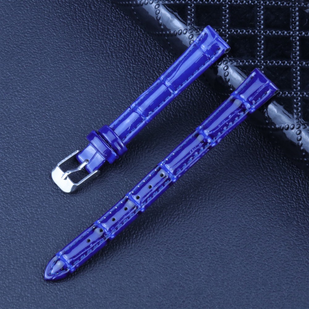 Dây Đeo Đồng Hồ Bằng Da Sáng 12mm 14mm 16mm 18mm 20mm Dành Cho Nam Và Nữ