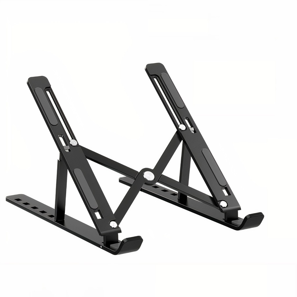 Giá đỡ laptop stand nhôm hỗ trợ tản nhiệt có thể gấp gọn chỉnh độ cao để laptop ipad macbook surface N3