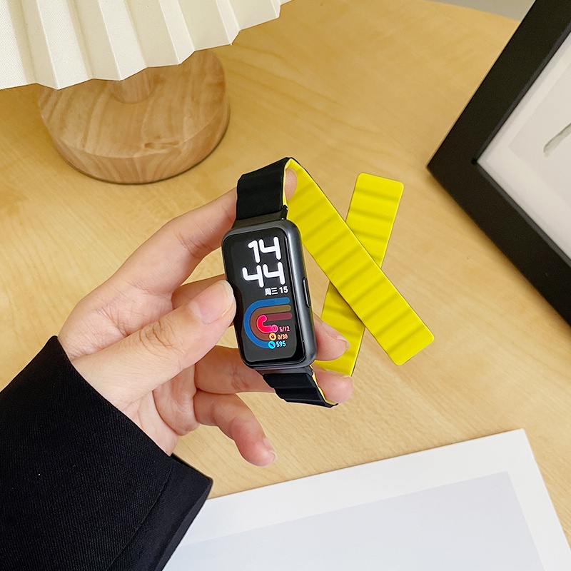 Dây Đeo Silicone Thay Thế Cho Đồng Hồ Thông Minh Huawei Band 7 6 / Honor Band 6