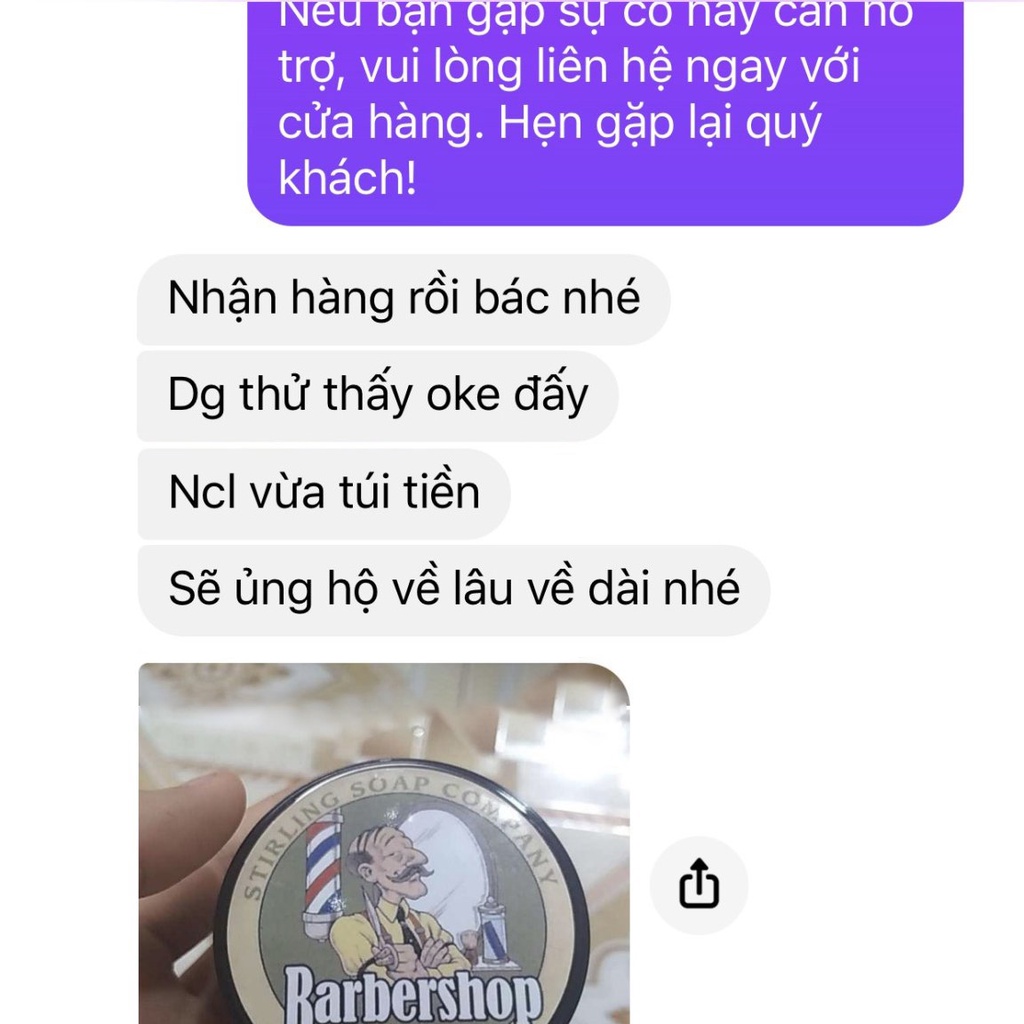 Combo Sáp Vuốt Tóc Nam Barbershop Chính Hãng Kèm Gôm Xịt Tóc Prolock