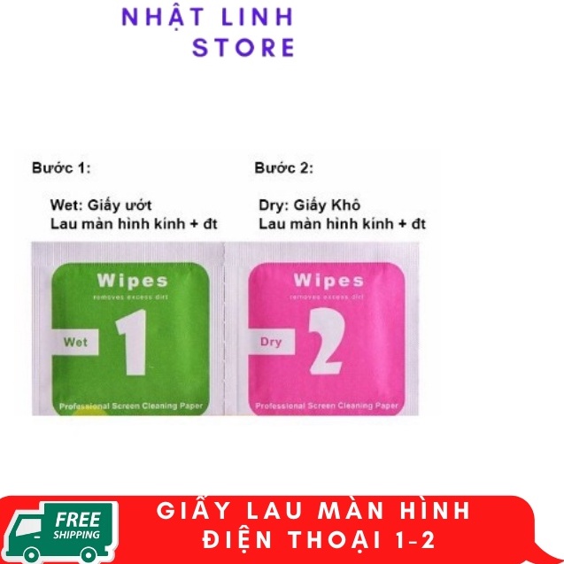 Giấy lau màn hình , giấy hút bụi