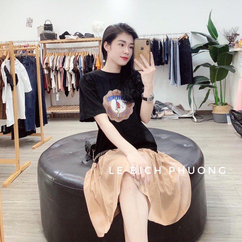 BÁN SỈ VÁY SUÔNG CHỮ STAKELAND PHỐI CHÂN BÈO CHO NỮ | BigBuy360 - bigbuy360.vn