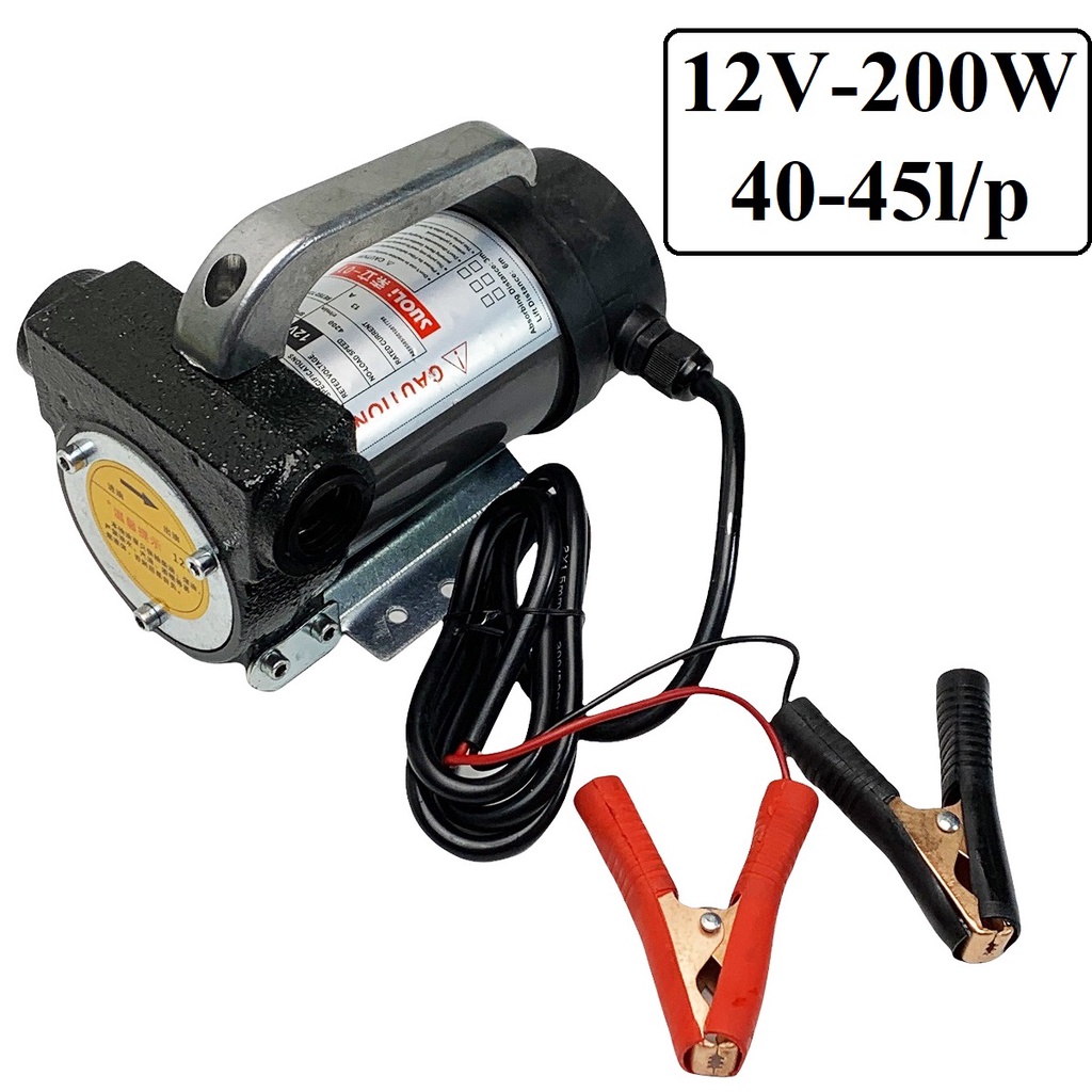 Máy bơm dầu SOULI, bơm nhớt, diezel , thủy lực , mini 12v, 24v, 220v, motor lõi đồng lưu lượng 40L/phút