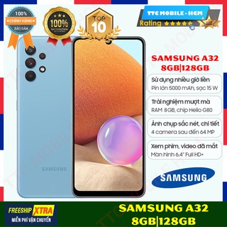 Điện thoại Samsung Galaxy A32 8GB/128GB NGUYÊN SEAL Chính hãng TTC MOBILE
