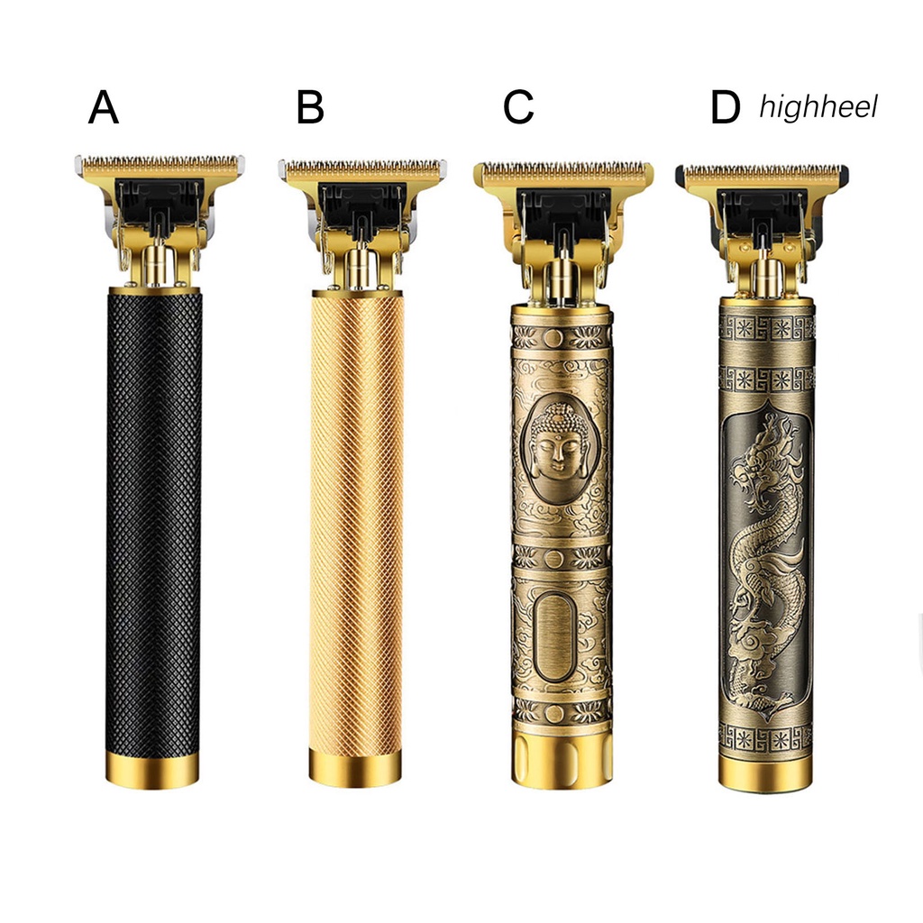 1 Bộ Tông Đơ Cắt Tóc Dạng Chữ T Tốc Độ Cao Xoay 4 Tiếng
