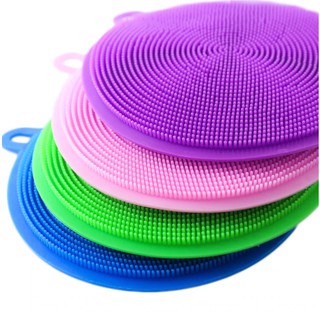 COMBO 5 Miếng Rửa Chén Bát Silicon Đa Năng Siêu Sạch