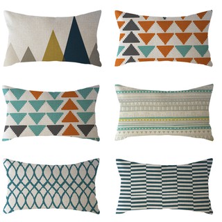 Vỏ Gối Hoạ Tiết Hình Học Kích Thước 30x50cm