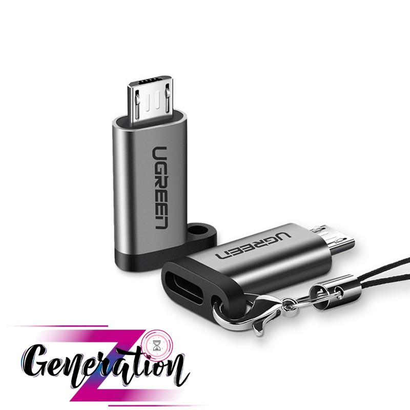 Đầu chuyển Type-C âm ra Micro USB dương Ugreen 50590