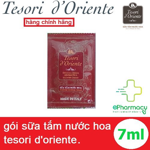 Sữa tắm nước hoa Tesori D'Oriente - Sữa tắm xích gói Tesori D'Oriente Italia 7ml - Hàng Chính Hãng Q48 | BigBuy360 - bigbuy360.vn