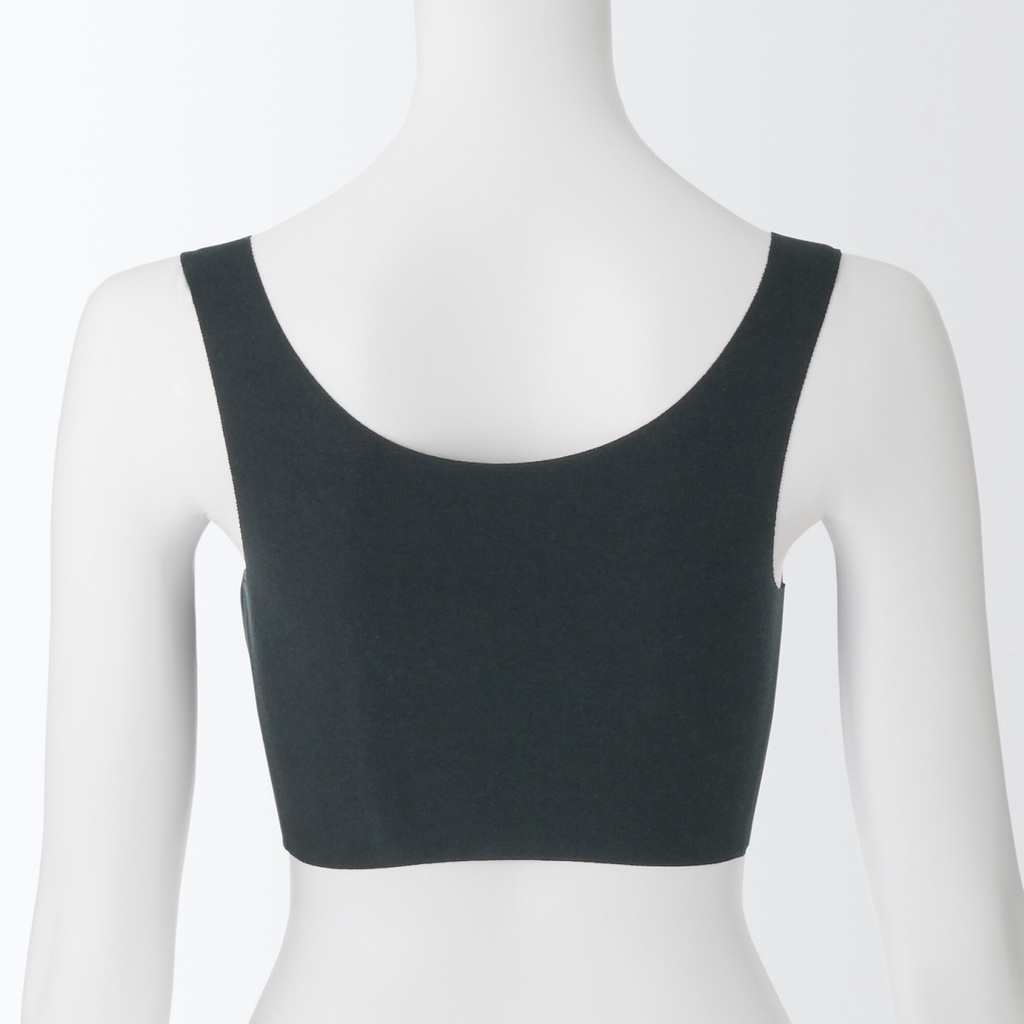 Muji Áo Ngực Halftop Không Đường May