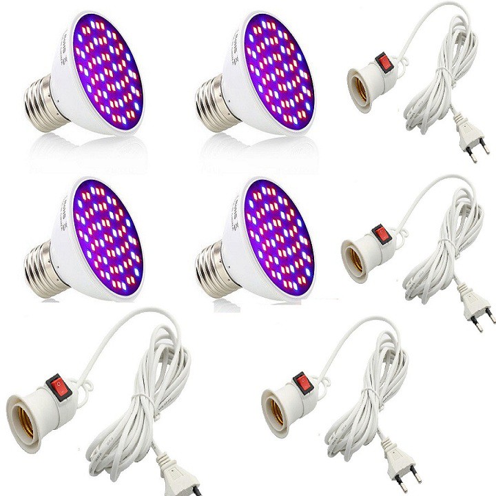 Đèn Trồng Cây E27 Kèm Chuôi