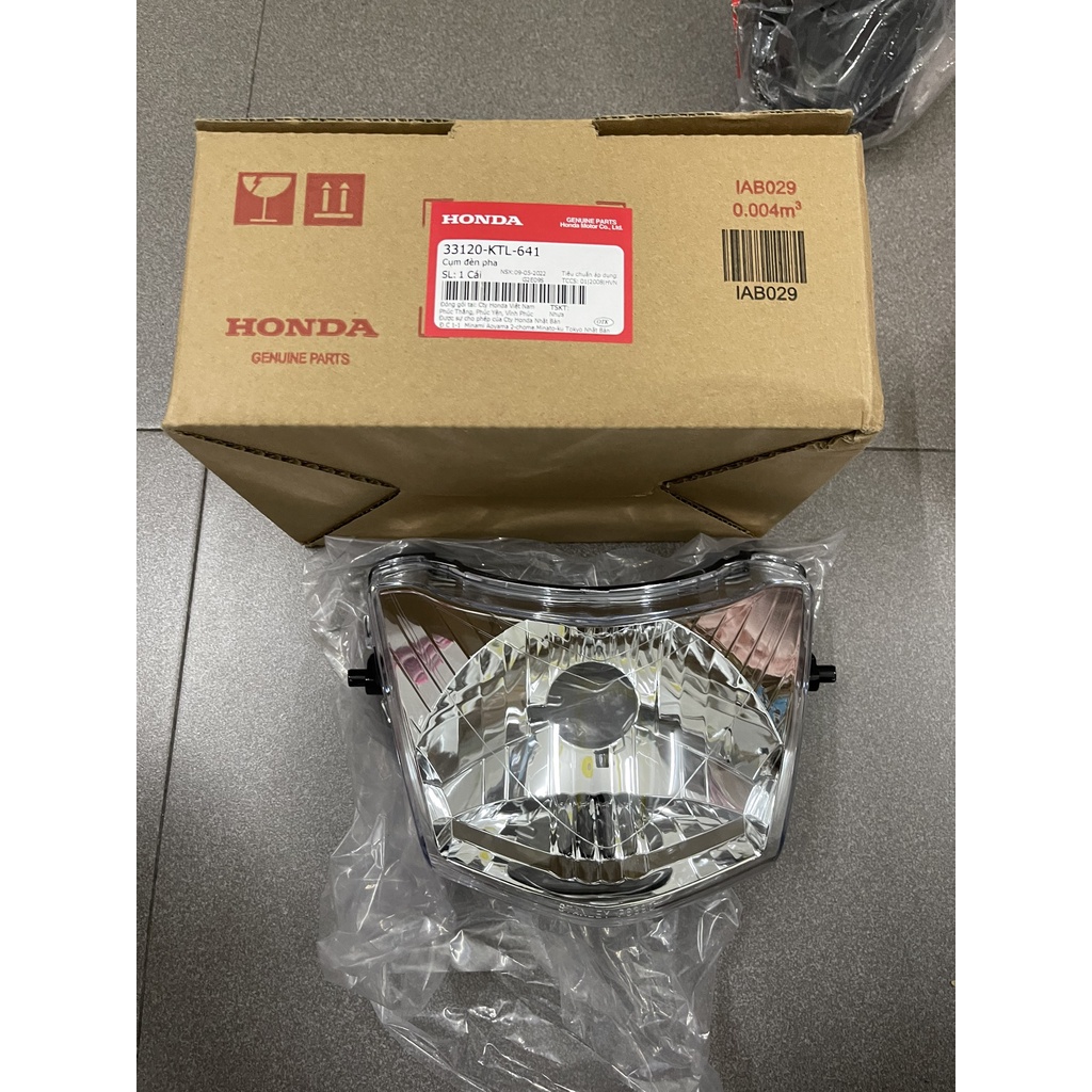 Pha đèn trước xe Future X Future X Fi Wave anpha bụng 100 110 RS 100 RSX 100 33120KTL641