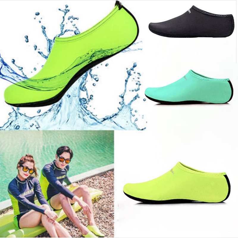 Giày Thể Thao Đi Biển / Tập Yoga / Nhảy Lướt Sóng Bằng Nylon + Neoprene Phối Lưới Chống Trượt Cho Nam Và Nữ