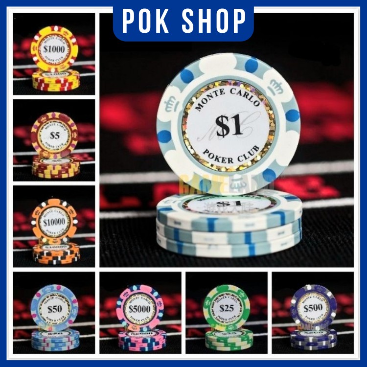 [POK Shop] Chip, Phỉnh Casino - Poker Monte Carlo siêu cấp | WebRaoVat - webraovat.net.vn