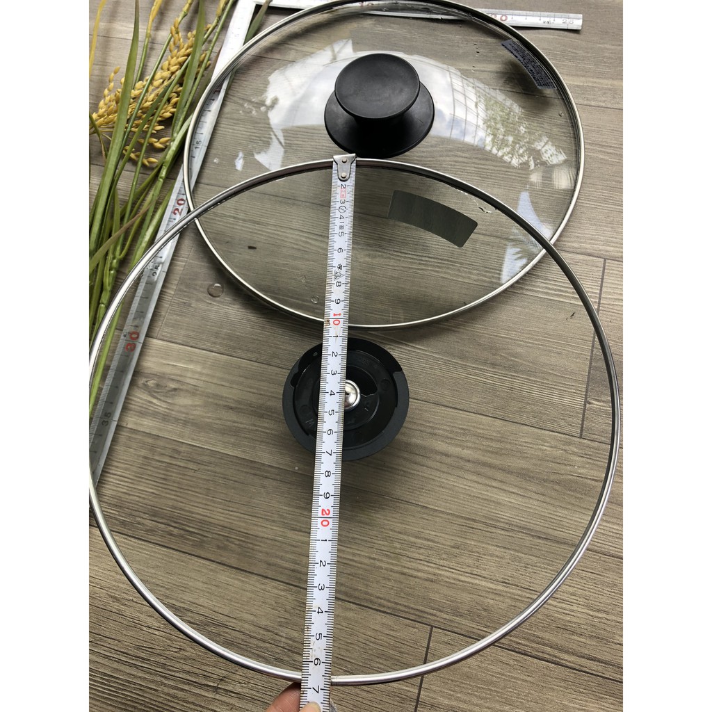 NẮP VUNG KÍNH ĐẬY NỒI, CHẢO- HÀNG NÔI ĐỊA NHẬT 26,8 CM