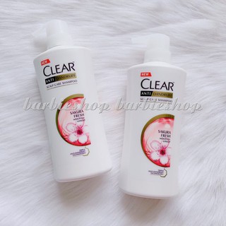 Dầu gội Clear 480ml Thái Lan Men 2 in 1- Bạc Hà- Hoa Anh Đào- Cool Sport-#Deep Cleanse