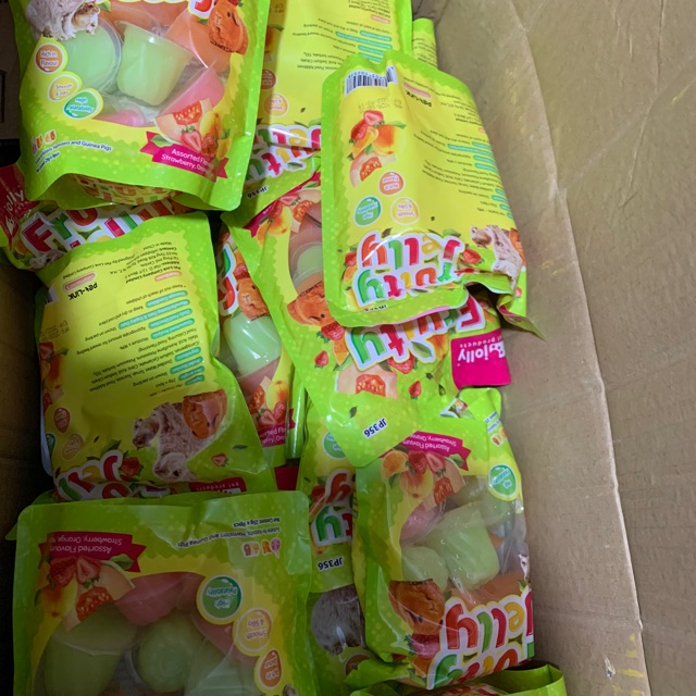 Túi thạch trái cây Jolly