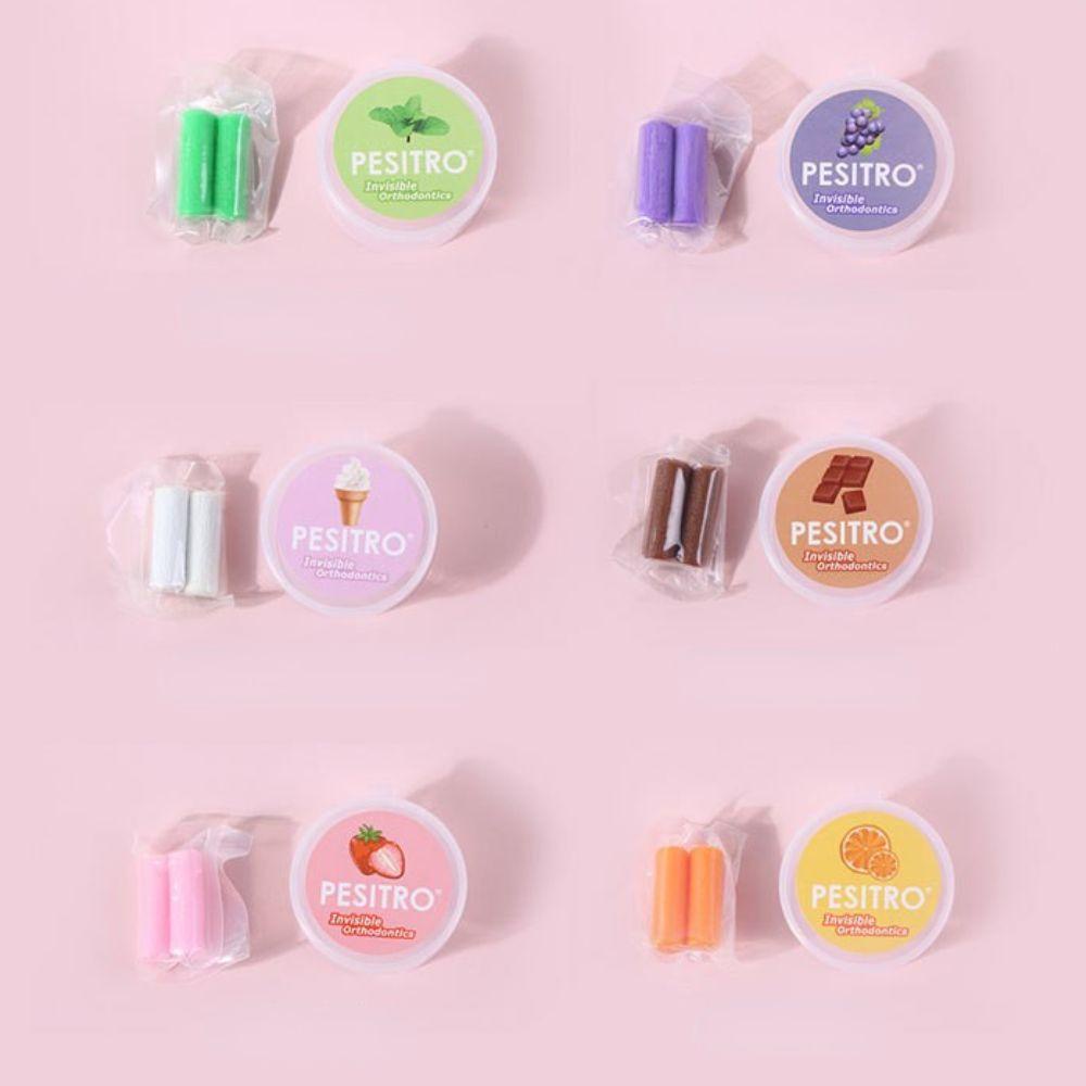 CABEZA Dụng Cụ Niềng Răng Hương Trái Cây Cầm Tay Cấp Thực Phẩm Vô Hình Ngăn Ngừa Hiệu Quả