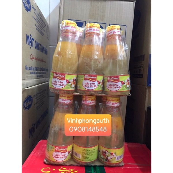 Dầu dấm trộn Salad Cholimex chai 270g