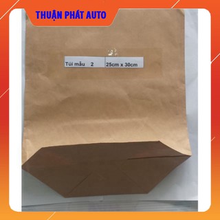 [HÀNG CAO CẤP]  Túi giấy xi măng 25cm x 30cm chất liệu krat dày - dai  dùng đựng thực phẩm an toàn