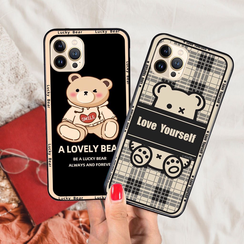 Ốp lưng Iphone 13 - Iphone 13 pro - Iphone 13 Pro Max GẤU siêu đẹp cực đẹp