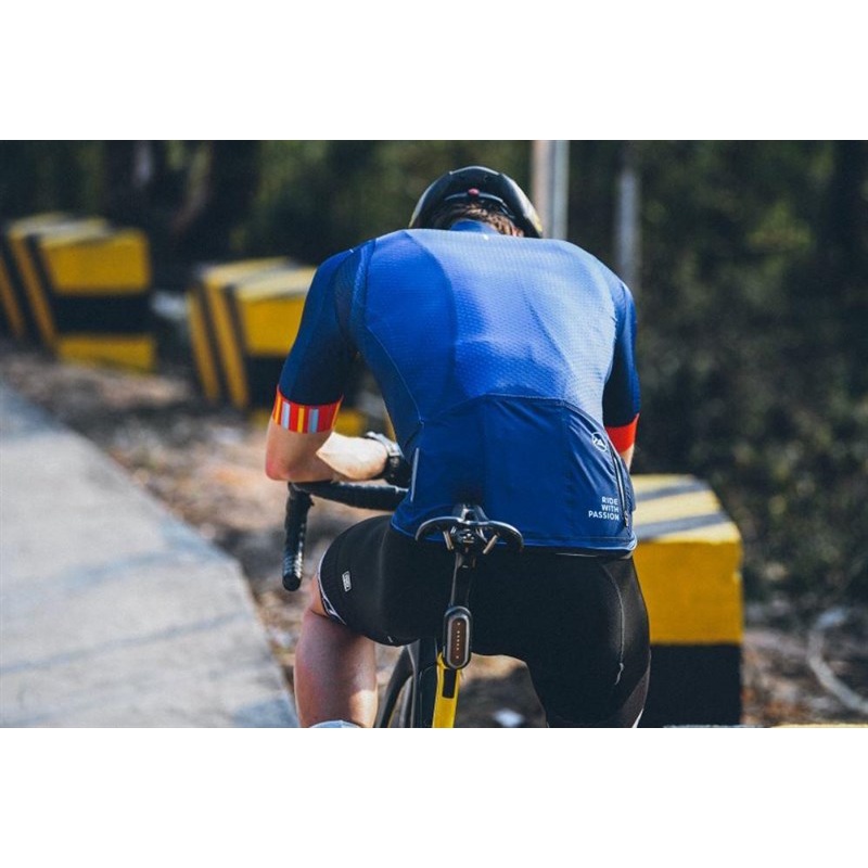 Áo đạp xe ngắn tay Monton Gesato deep blue