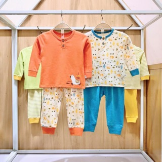 Bộ dài tay cotton Chaang.